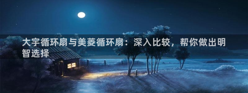 凯发k8旗舰厅手机下载：大宇循环扇与美菱循环扇：深入比较，帮你做出明
智选择